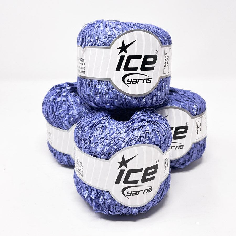 Ice Solid Ladder Ribbon Yarn (Pick a Color)