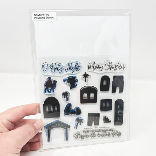 Newborn King – Pawsome Stamp and Die Set