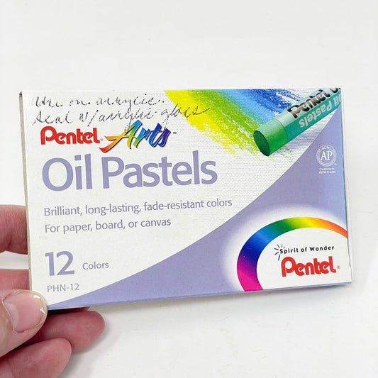 Pentel 12 Oil Pastels