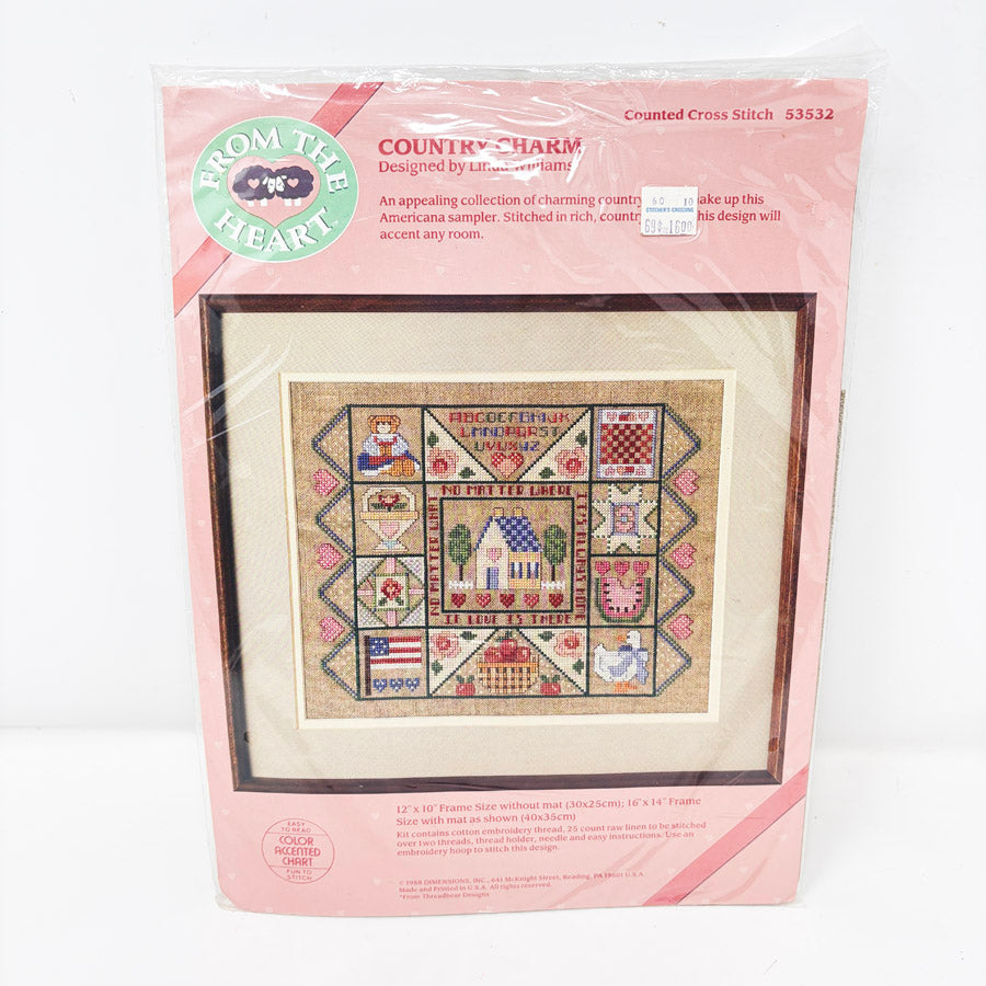 Dimensions Country Charm Cross Stitch Kit