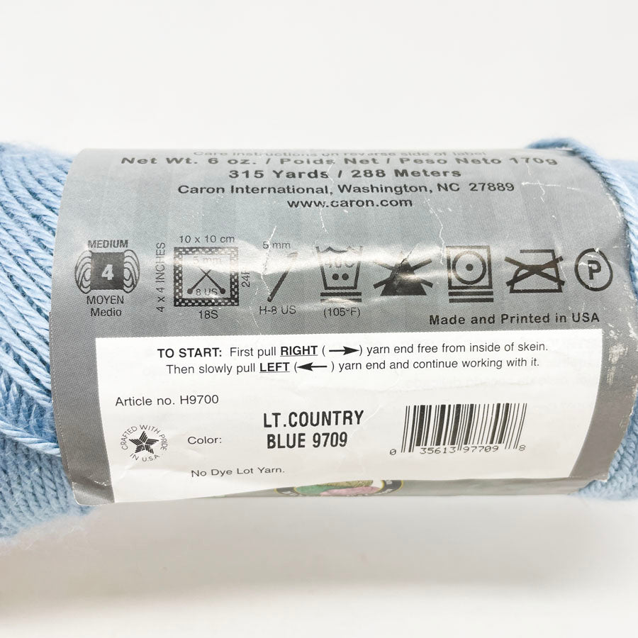 Caron Simply Soft - Light Country Blue (Partial)
