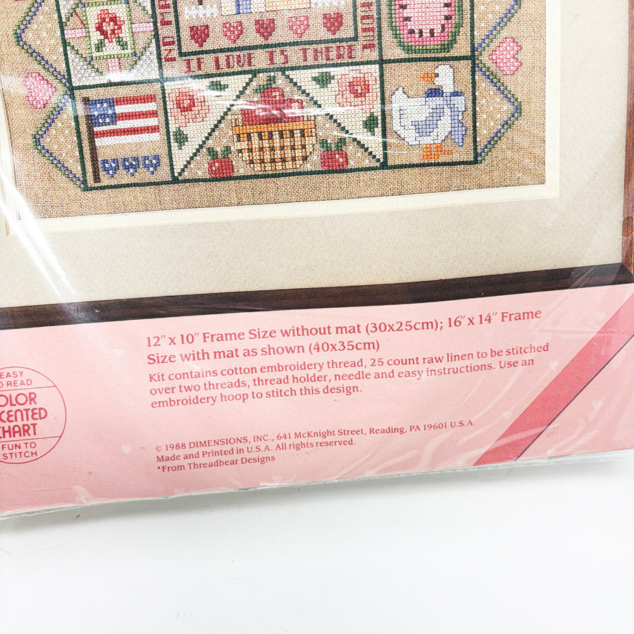 Dimensions Country Charm Cross Stitch Kit