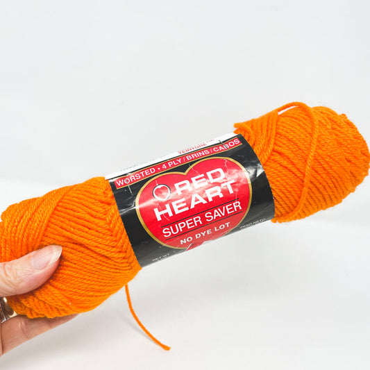 Red Heart Super Saver - Pumpkin (Partial)
