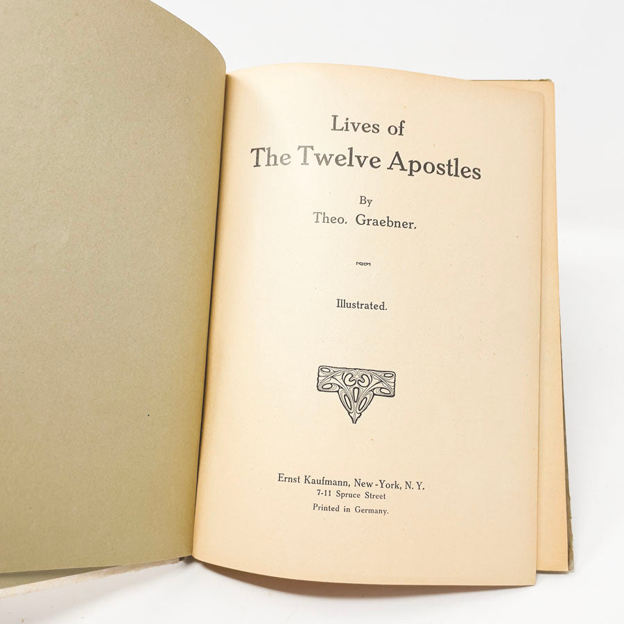 Vintage Lives of the Twelve Apostles Book