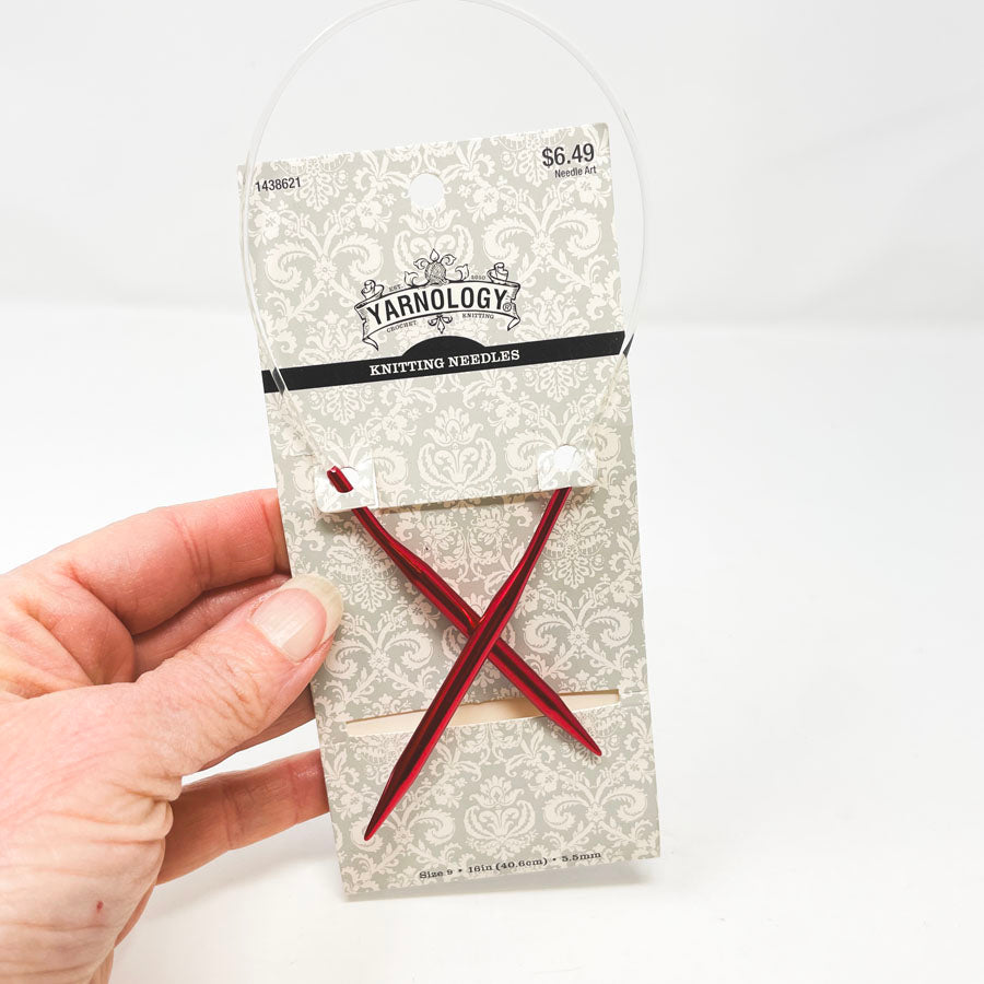 Yarnology Size 9 16" Knitting Needles