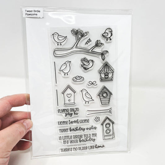 Tweet Bridie – Pawsome Stamp and Die Set