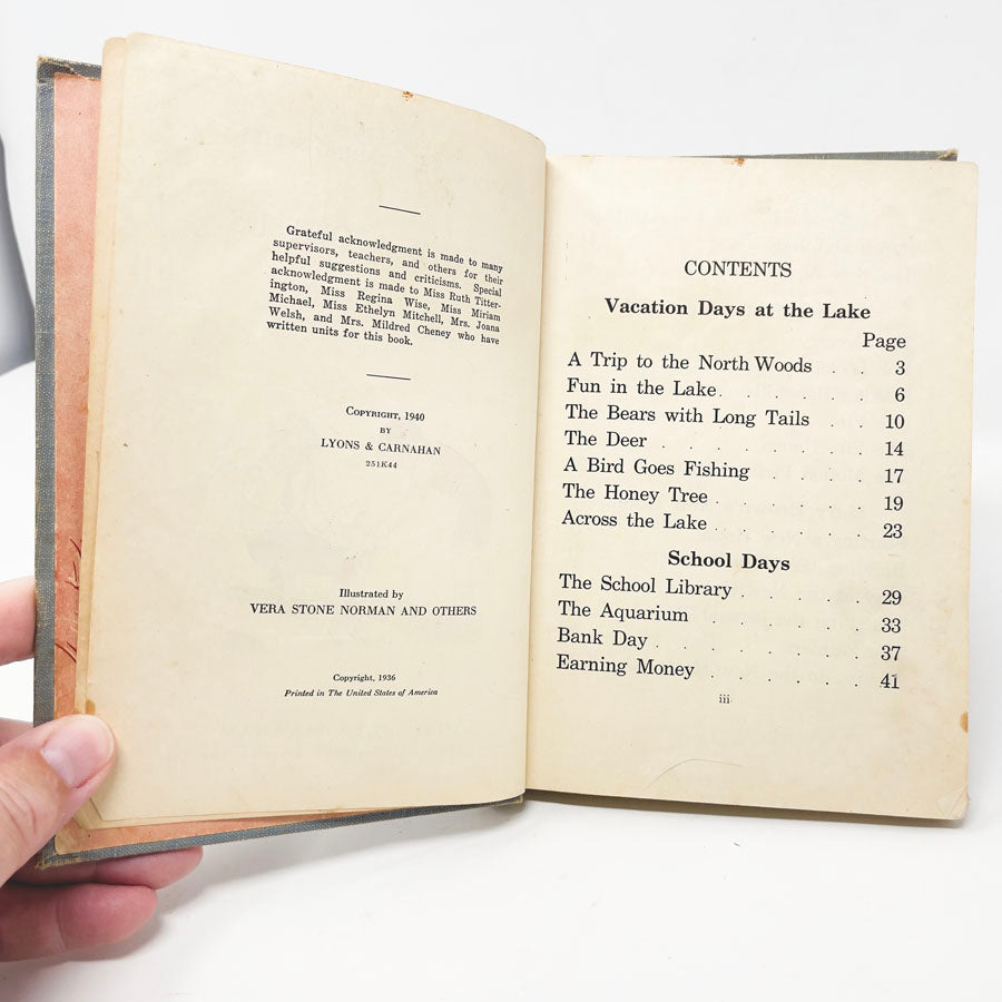 Vintage Guidance in Reading Book - Friends About Us