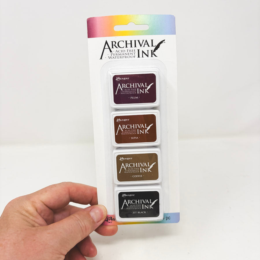 Ranger Archival Ink Set of 4 - Unopened
