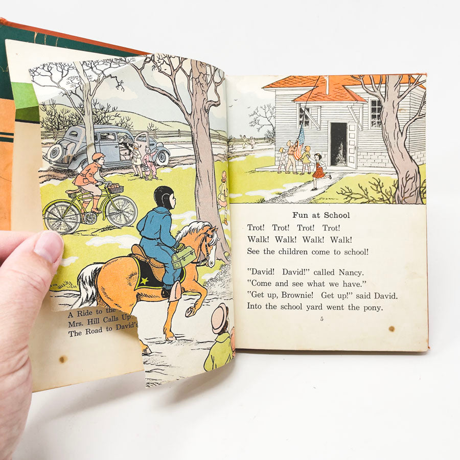 Vintage David's Friends at School Book