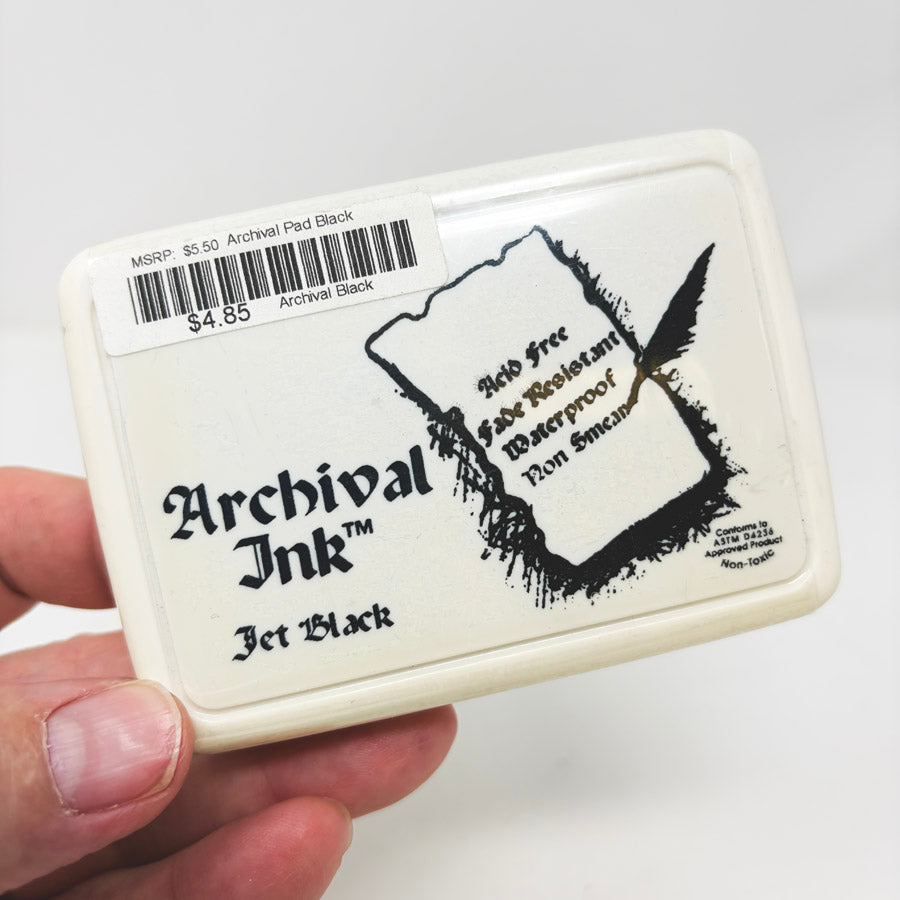 Jet Black Archival Ink Pad - Unopened