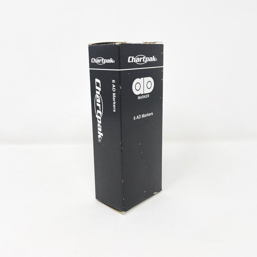 Chartpak AD Chisel Tip Blender Markers - Box of 6