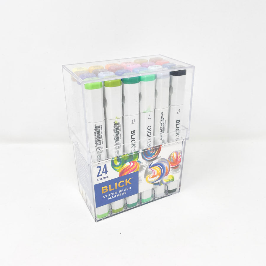 Blick Studio Brush Markers - 24 Colors