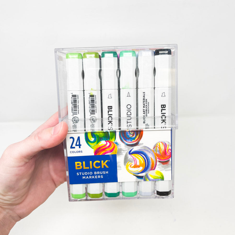 Blick Studio Brush Markers - 24 Colors