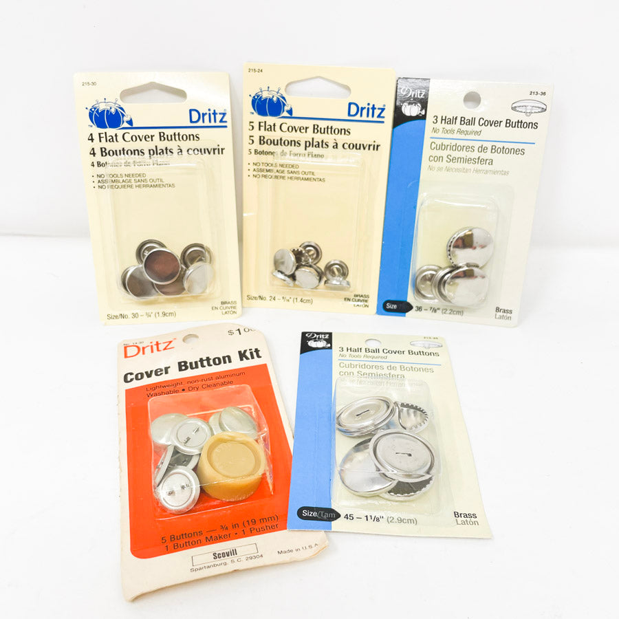 Dritz Button Covers - Pick a Set (1)
