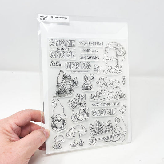 Spring Gnomes – Simon Says Stamp - Stamp and Die Set