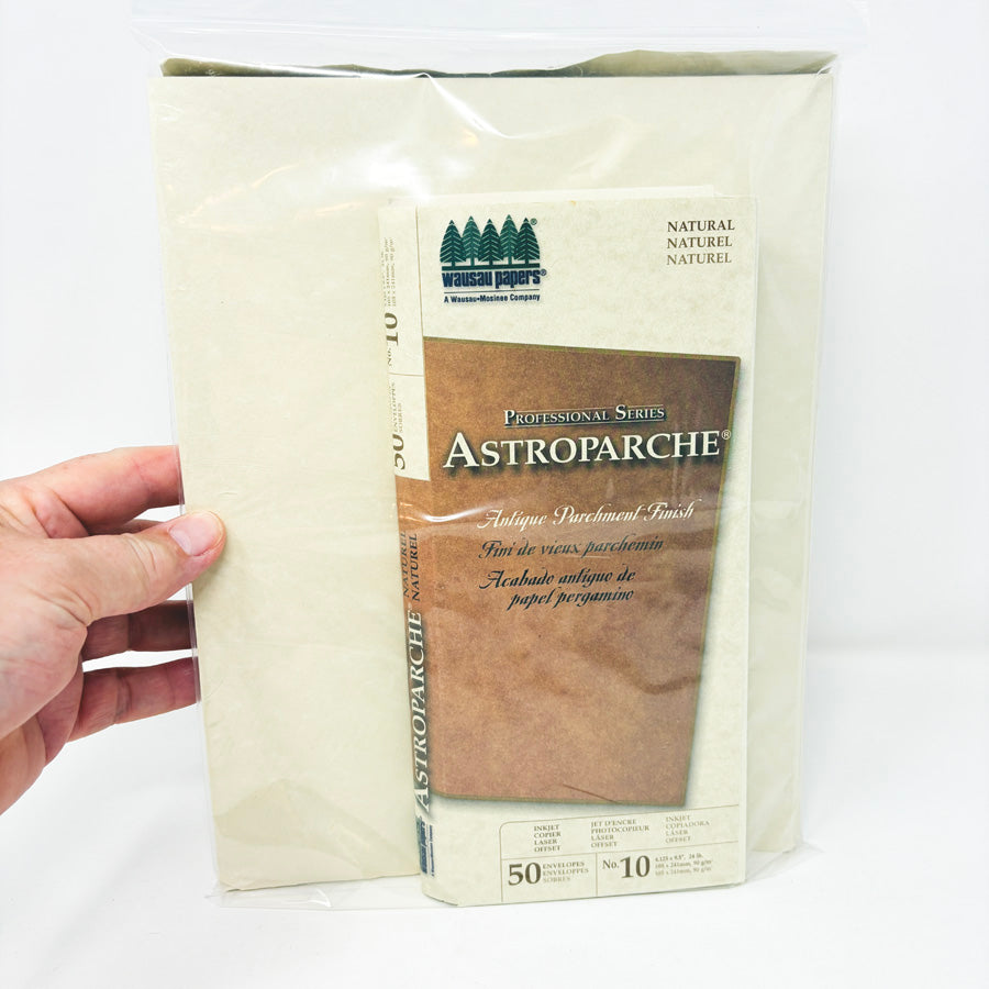 Astroparche Natural Paper and Envelopes Bundle