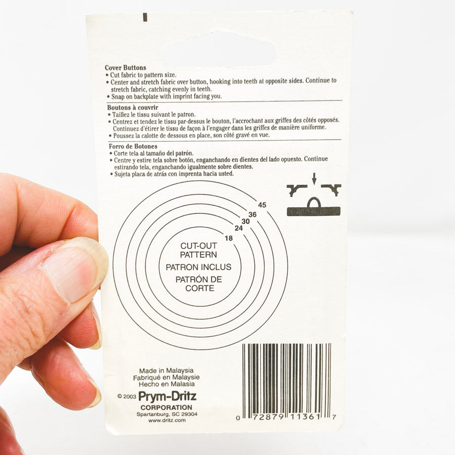 Dritz Button Covers - Pick a Set (1)