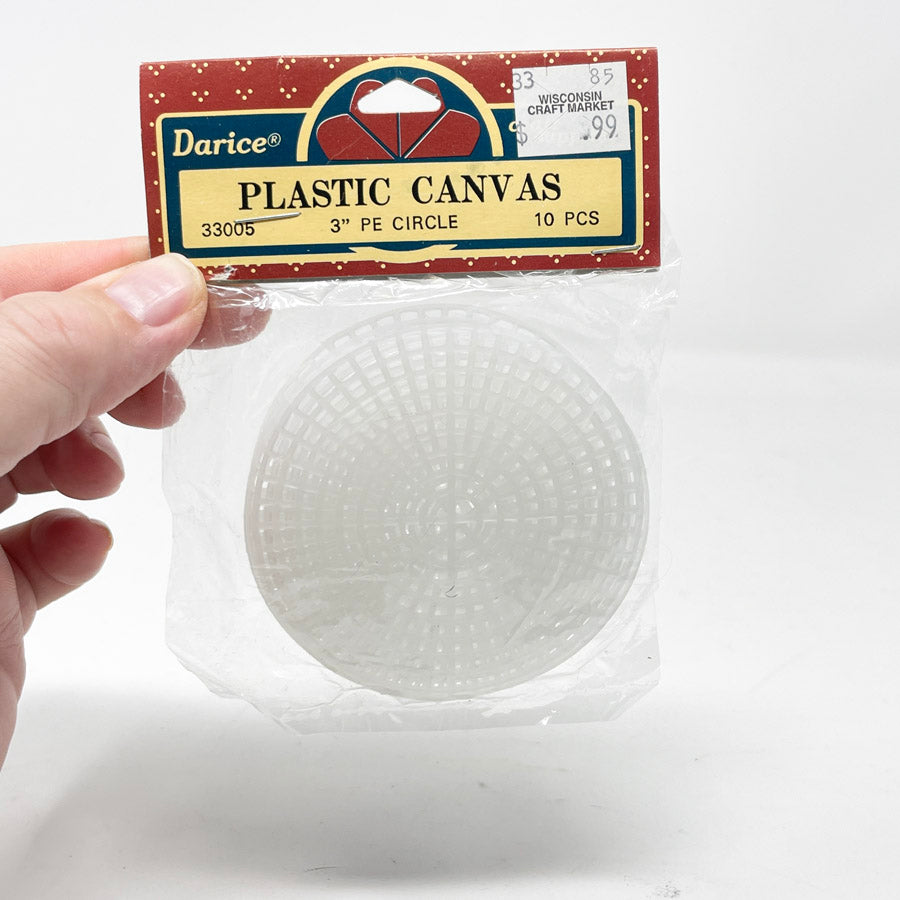 3" Circle Plastic Canvas
