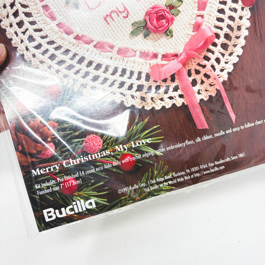 "Doily Decor" Cross Stitch Kit by Bucilla