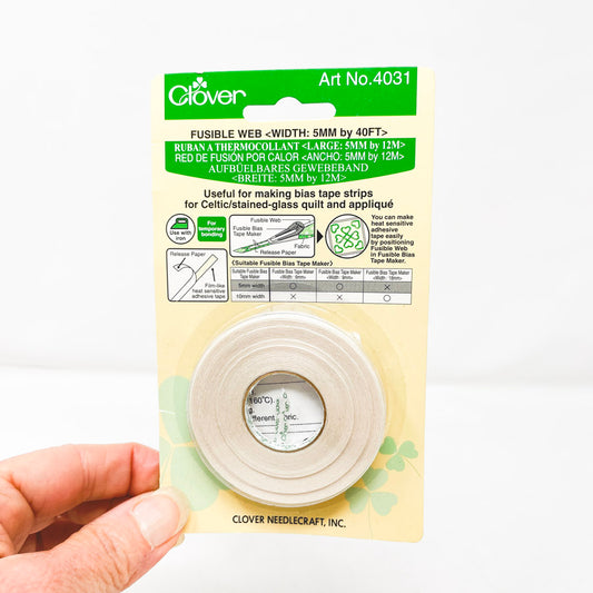 Clover Fusible Web - 5mm by 40 Ft