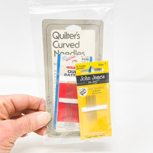 Quilting and Embroidery Needle Bundle