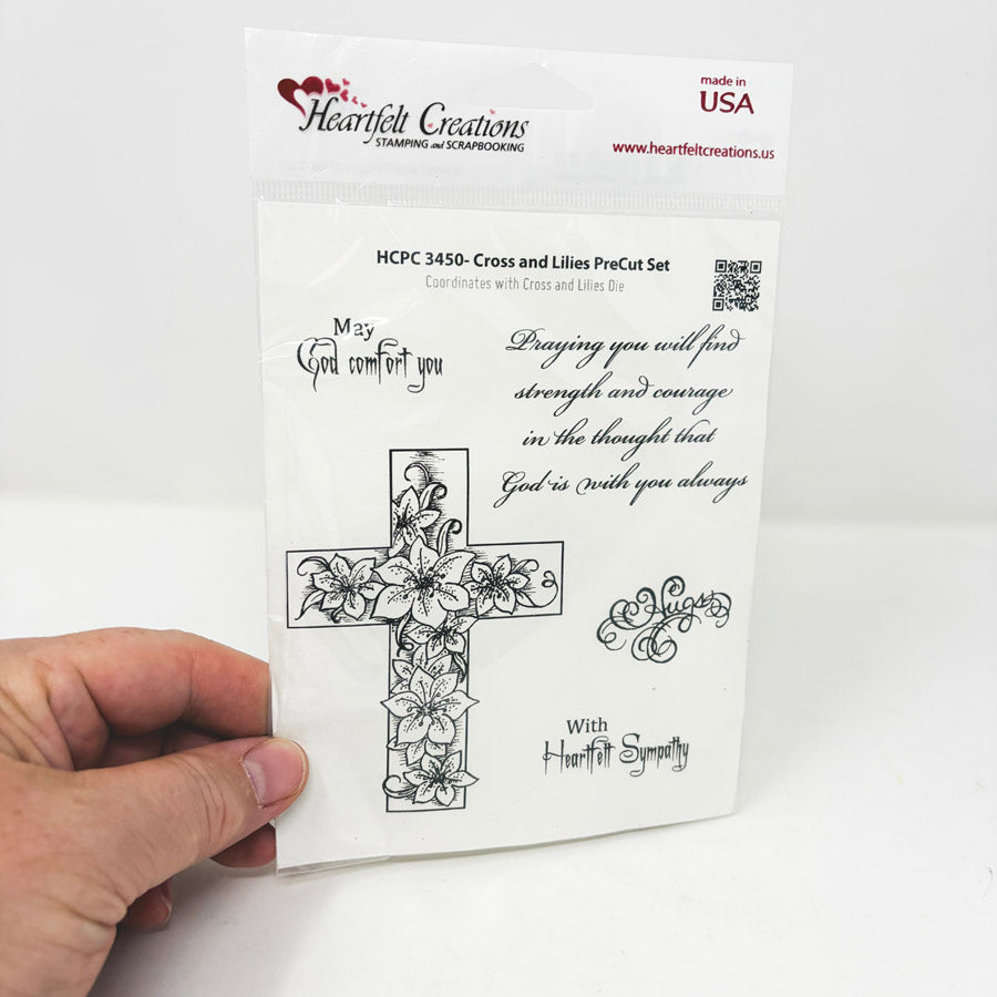 Heartfelt Creations Religious Rubber Stamp Set