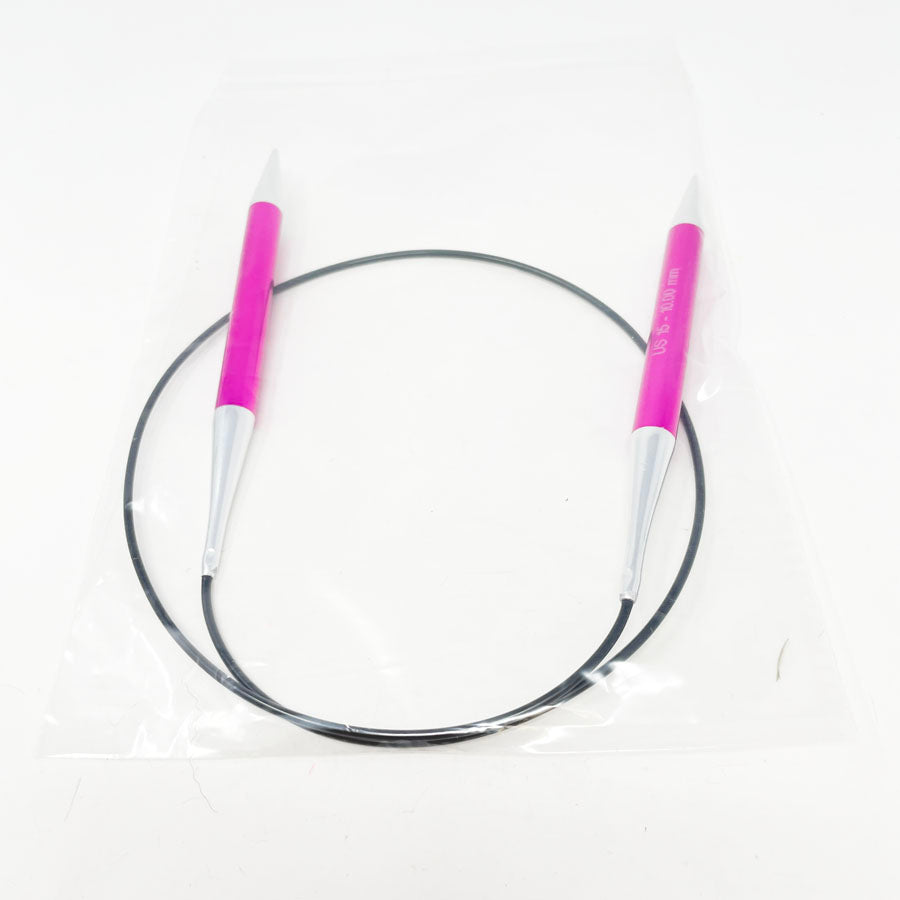 Size 15 - Aluminum Circular Knitting Needles