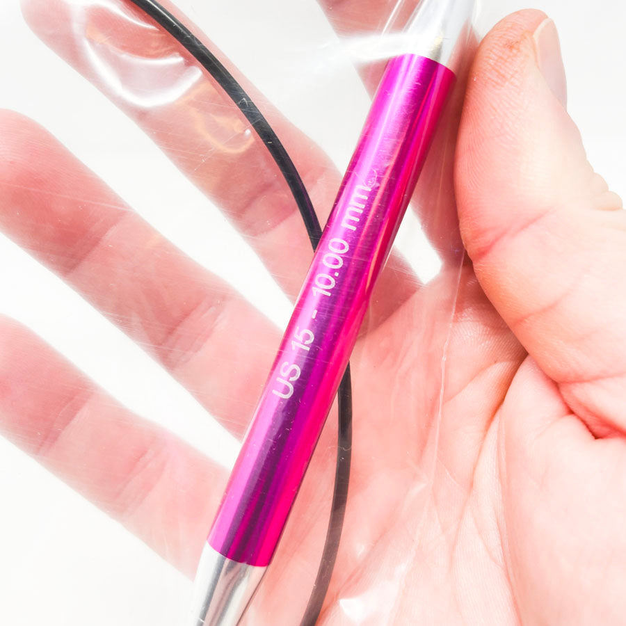 Size 15 - Aluminum Circular Knitting Needles