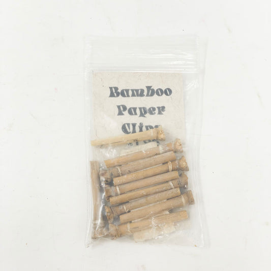 Bamboo Paper Clips