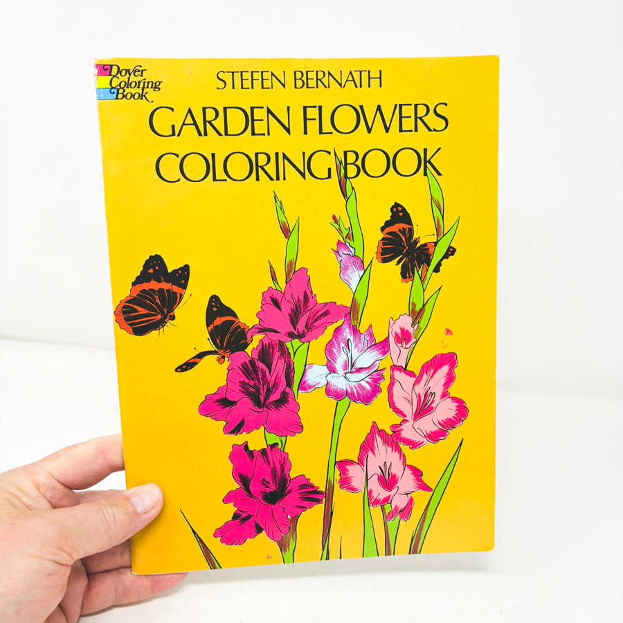 Garden Flowers Coloring Book by Dover