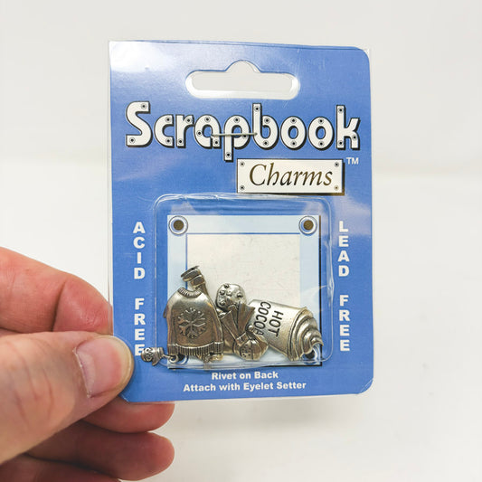 Winter Scrapbook Charms