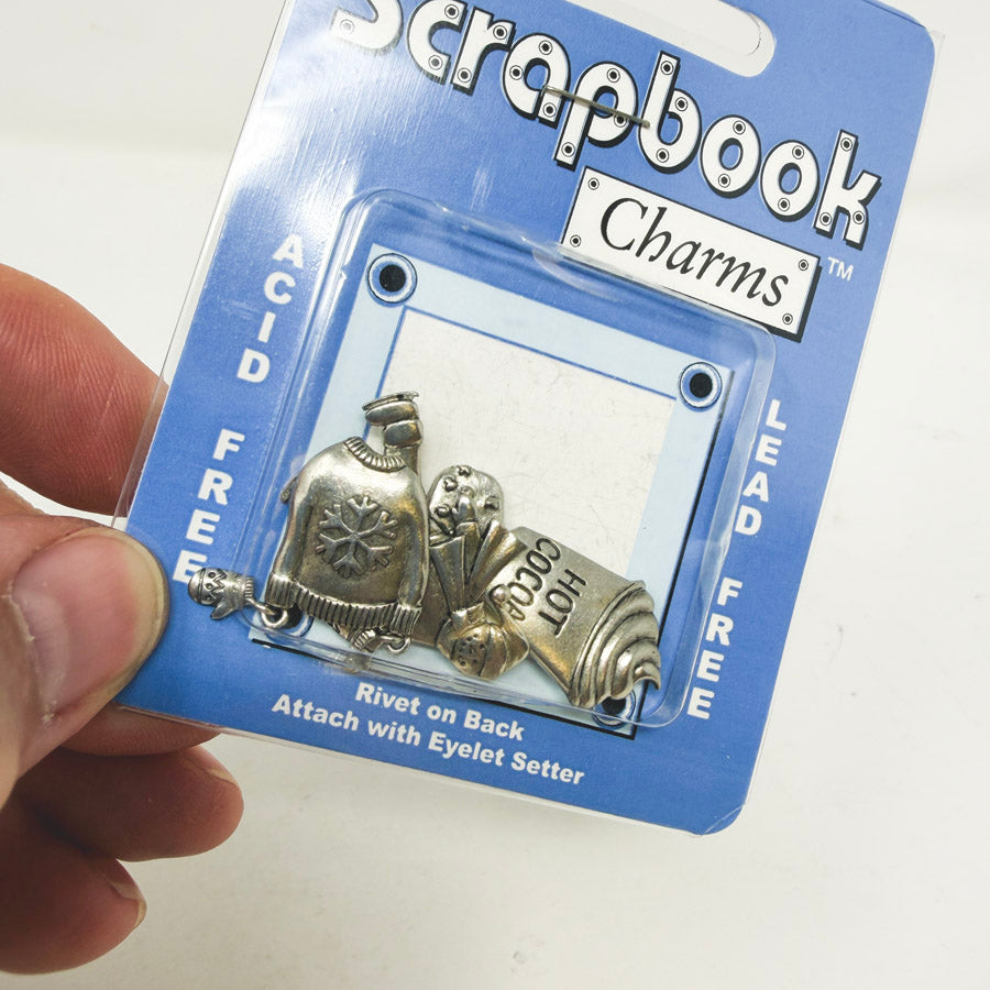 Winter Scrapbook Charms