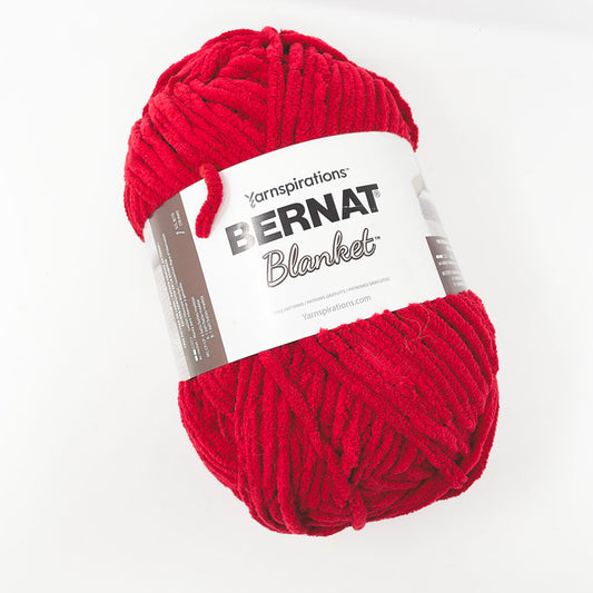 Bernat Blanket Yarn - Crimson 10.5 oz