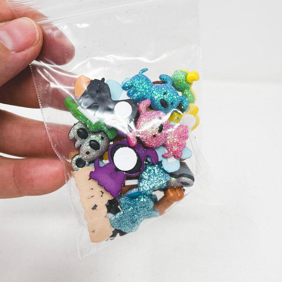 Assorted 3D Plastic Animal Stickers