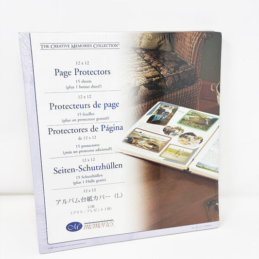 Creative Memories 12"x12" Page Protectors
