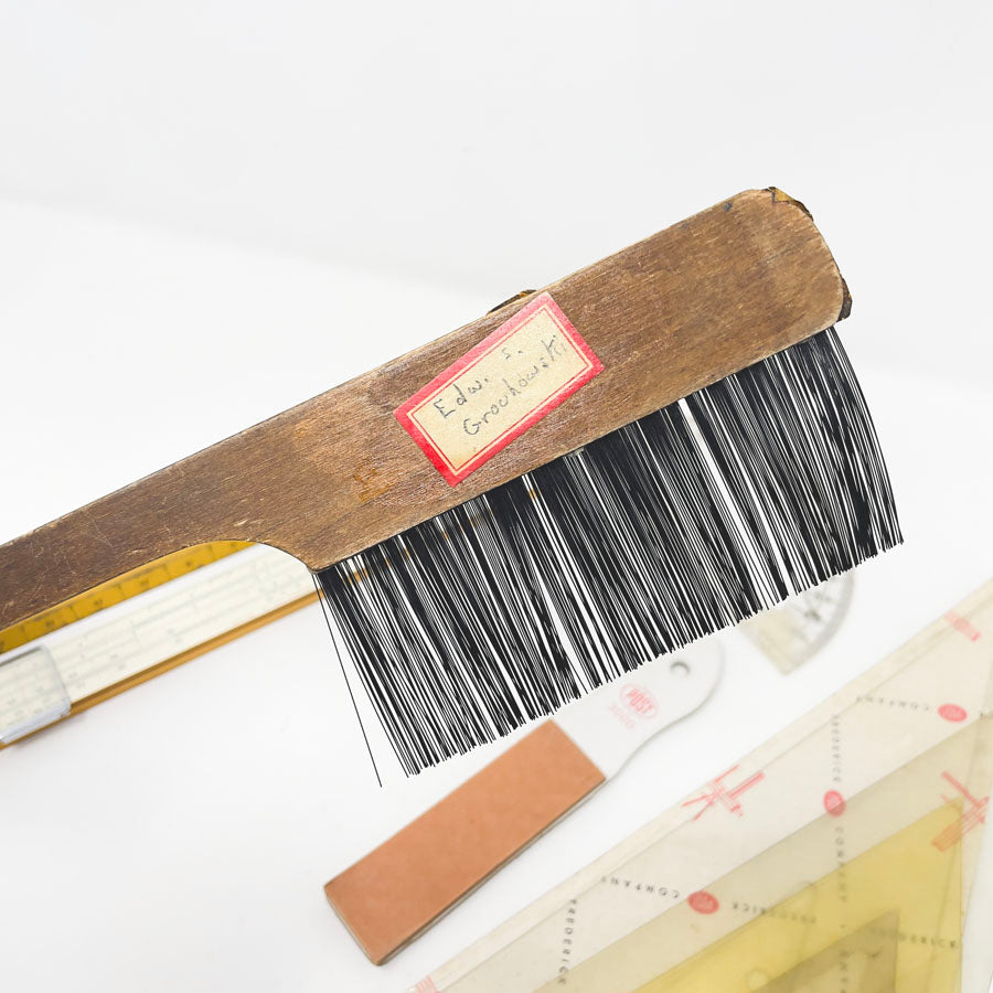 Vintage Drafting Tool & Template Kit
