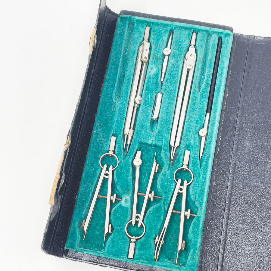 Vintage Siebennaar Drafting Tool Set (Partial)