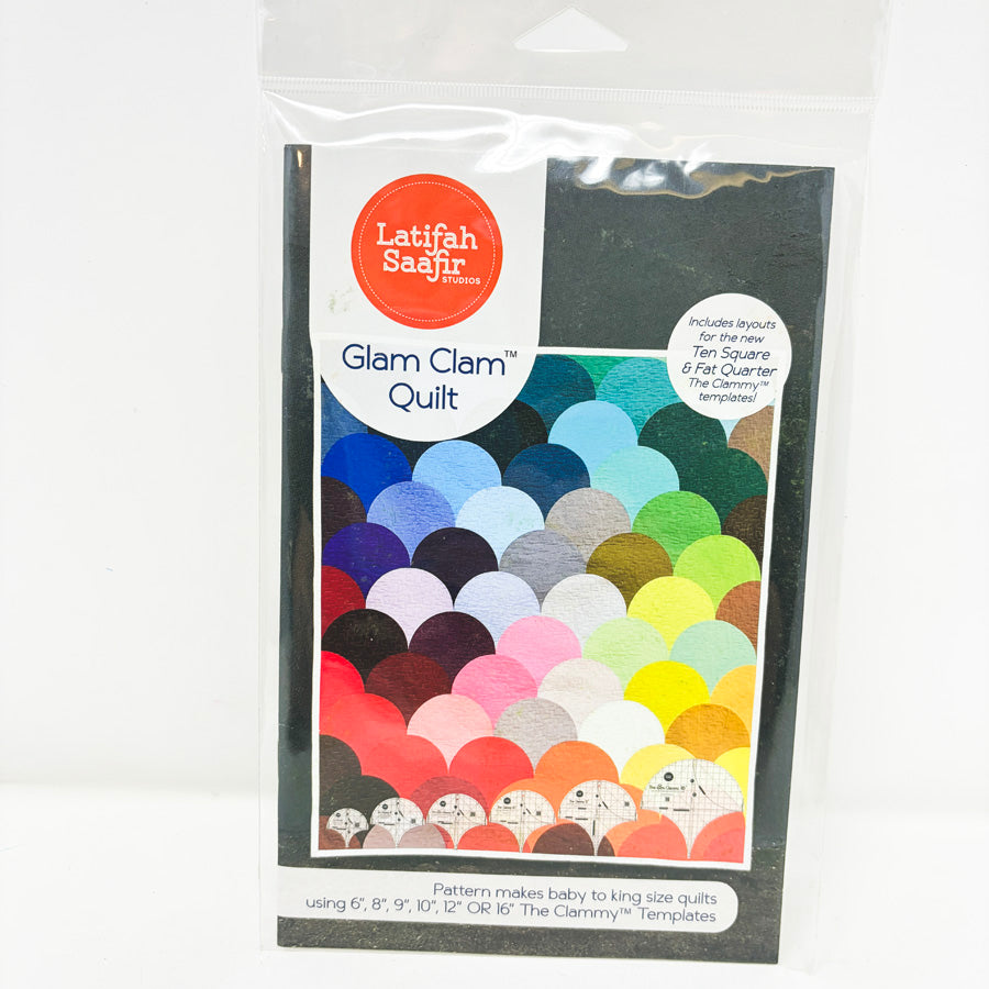 Latifah Saafir Studios Glam Clam Quilt Pattern
