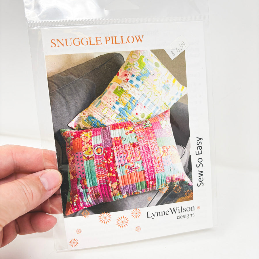 Lynne Wilson Designs Quilted Snuggle Pillow Pattern