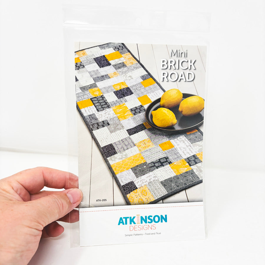 Atkinson Designs Mini Brick Road Quilt Pattern