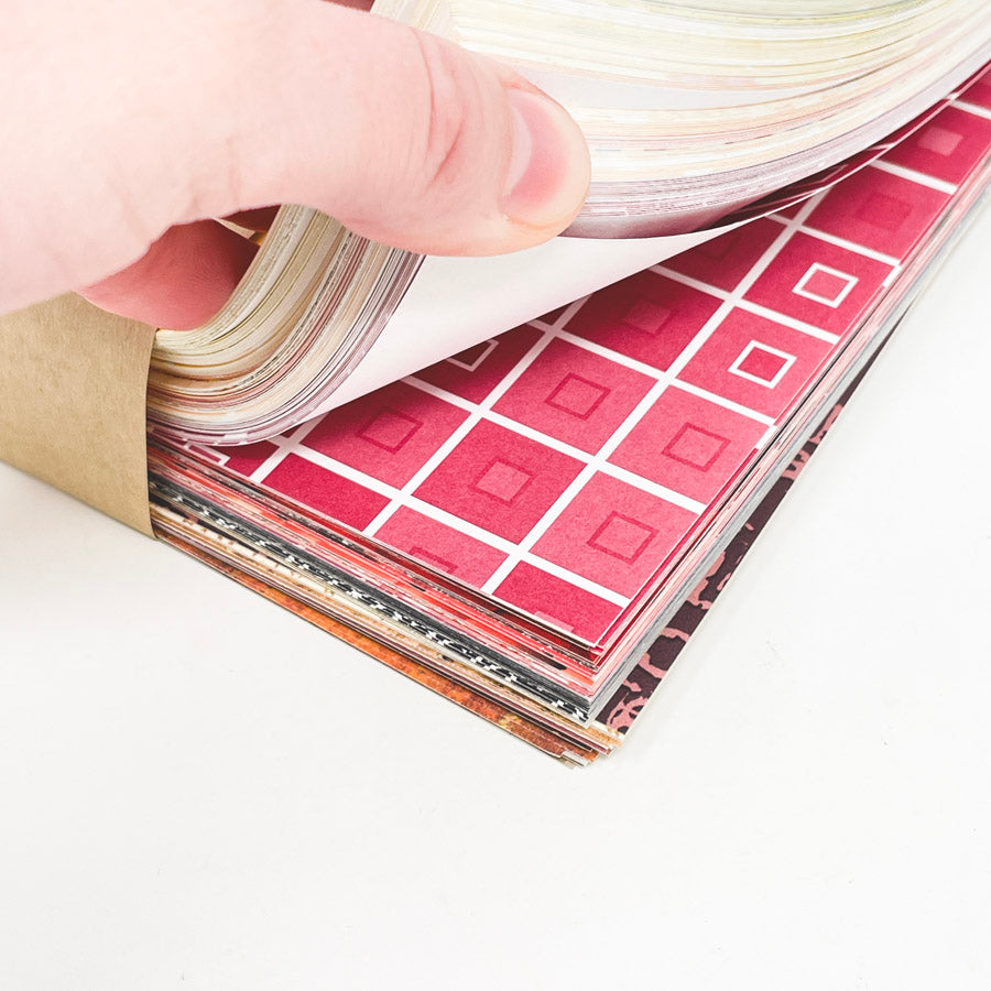 Yellow/Red/Brown - 6x6 Paper Bundle (1)