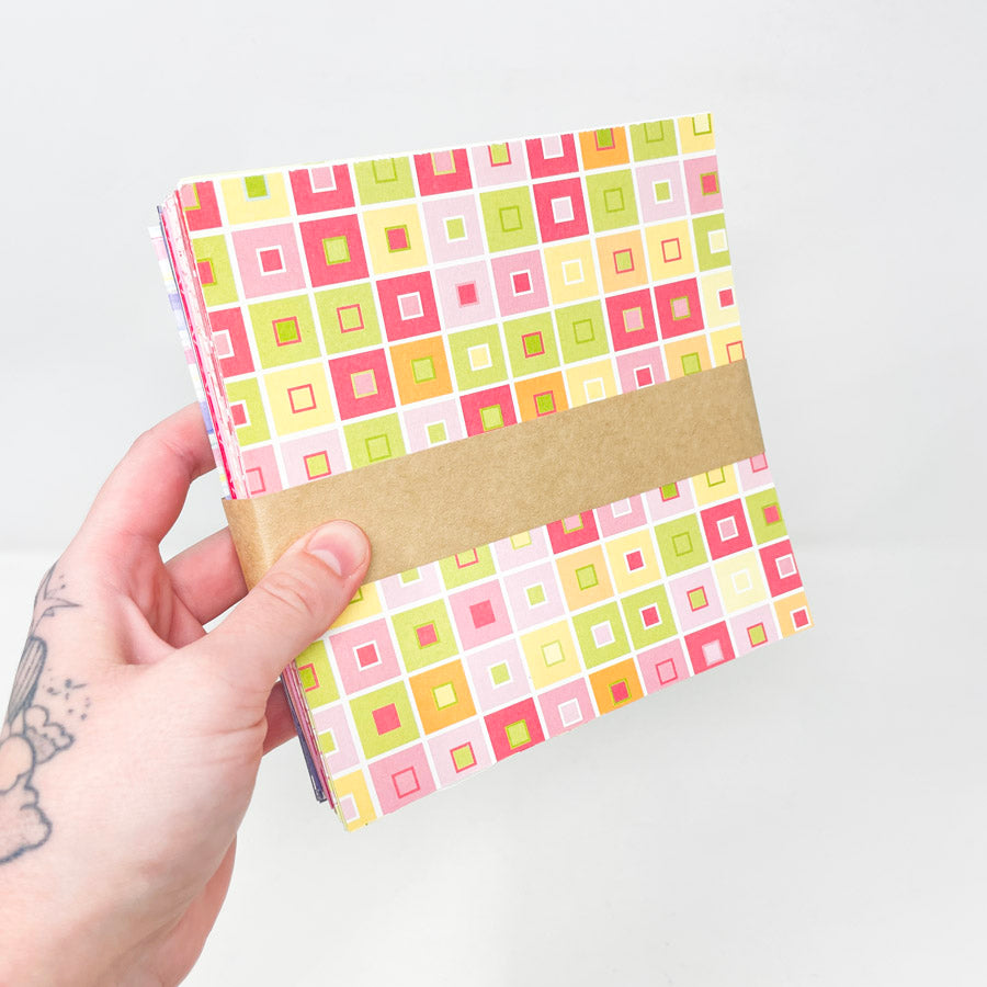 Pink/Red/Purple - 6x6 Paper Bundle (1)