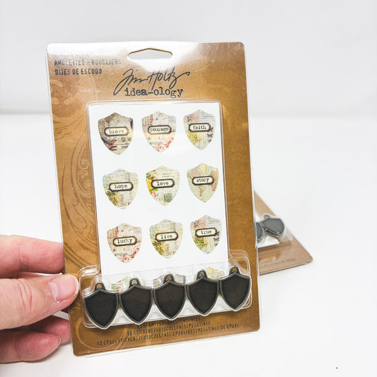 Metal Tim Holtz Idea-ology Embellishments (1)