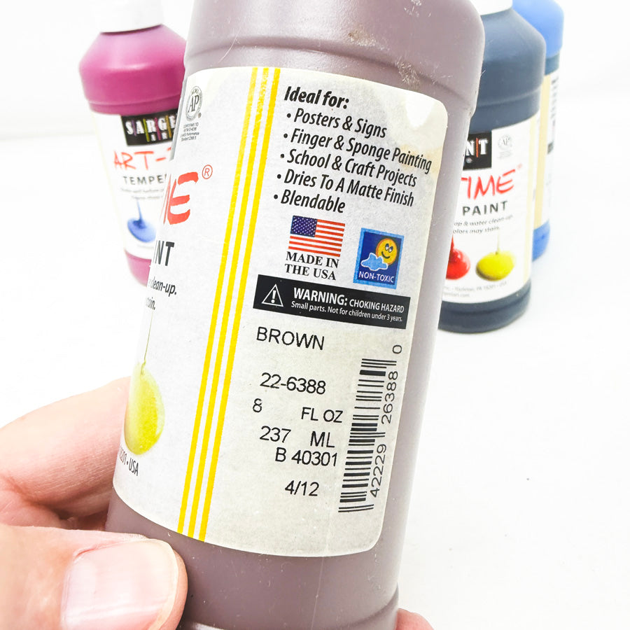 Sargent Art-Time Tempera Paint 8oz