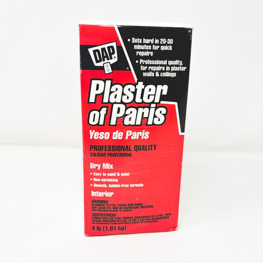 Plaster of Paris - 4 lb. Dry Mix
