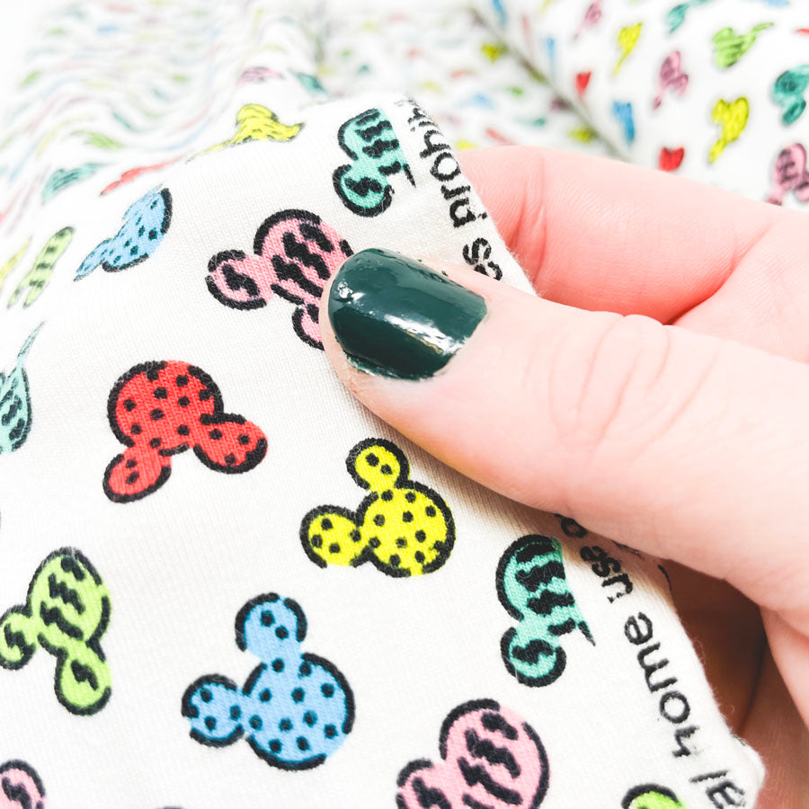 2.25 Yards Mousey Jersey Fabric