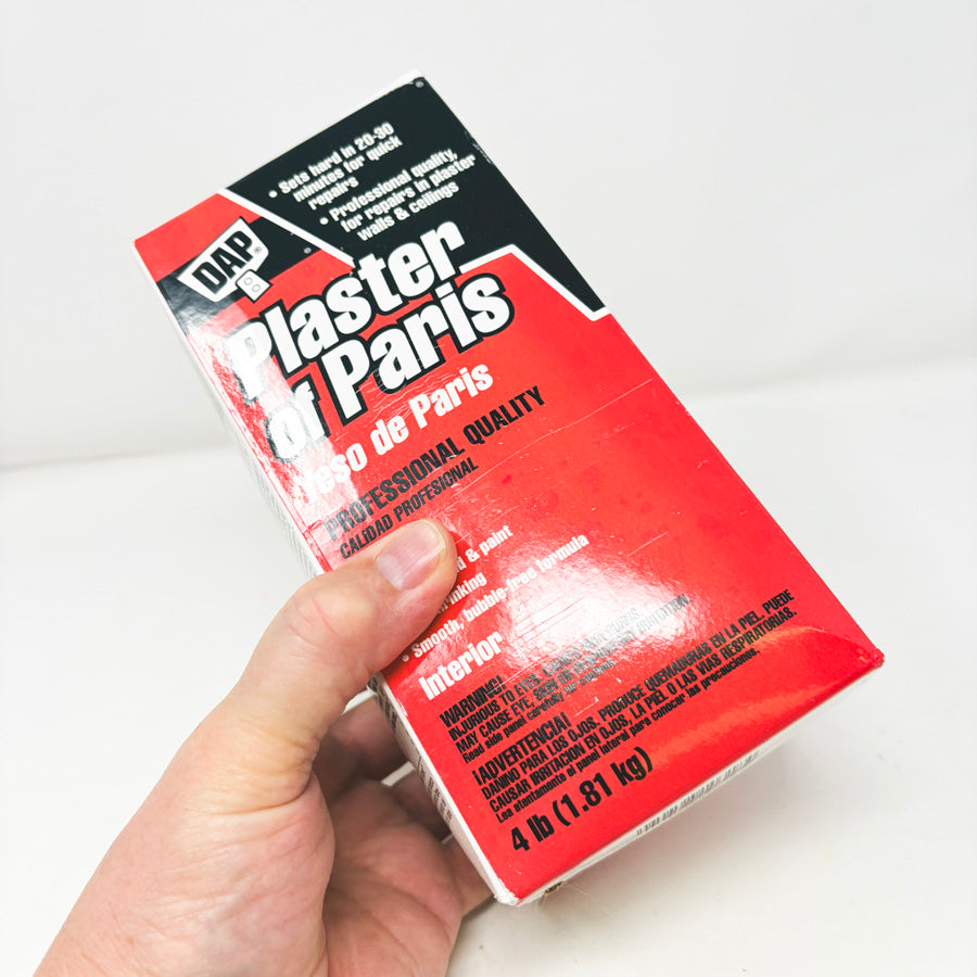Plaster of Paris - 4 lb. Dry Mix