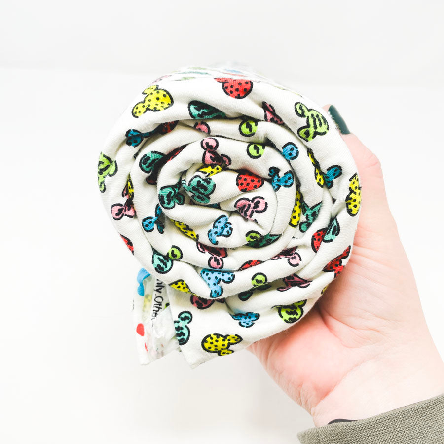 2.25 Yards Mousey Jersey Fabric