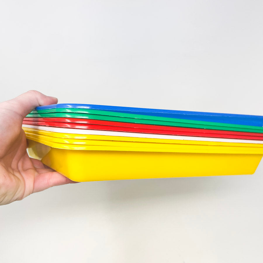 Plastic Trays - Set of 9