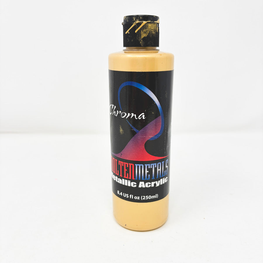 Chroma Molten Metals Acrylics Paint - Gold